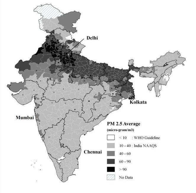 India Bad Air Index